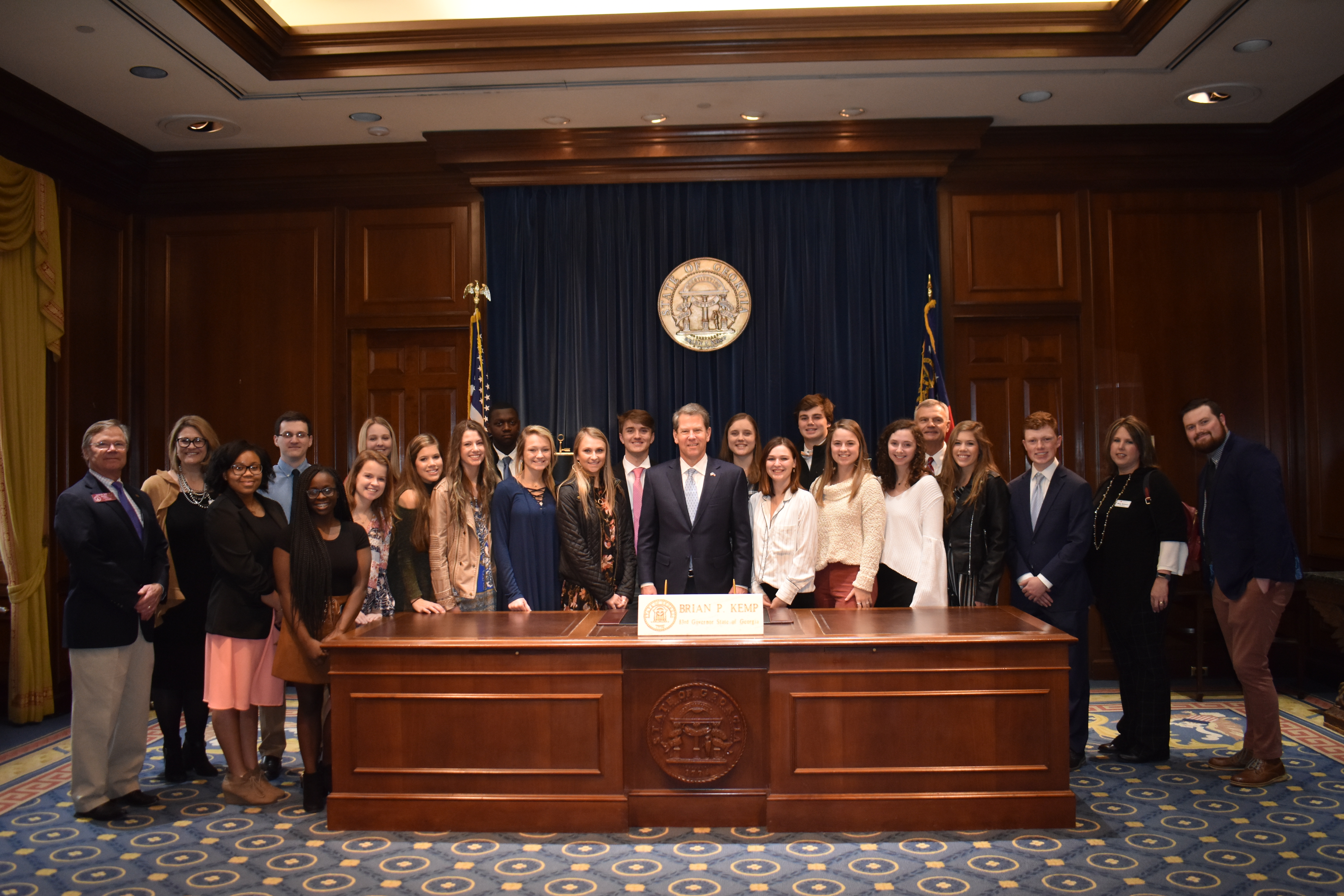 LaGrange Youth Council Visit Georgia State Capitol